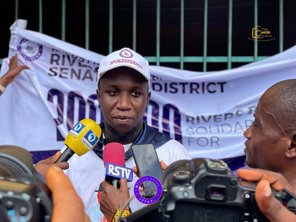200,000 Rivers People Solidarity Walk by Rivers First Initiative.