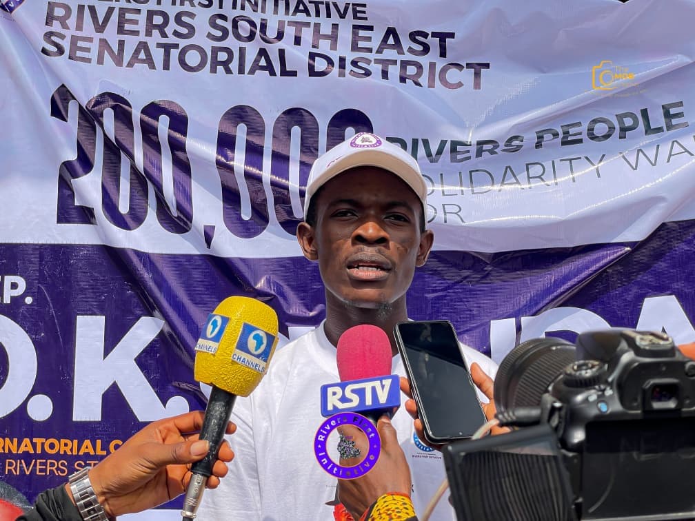 200,000 Rivers People Solidarity Walk by Rivers First Initiative.